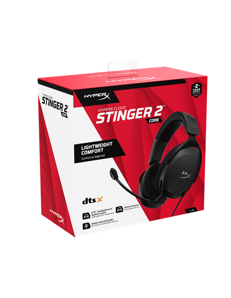 Игровая Гарнитура HyperX Cloud Stinger 2 Wireless , Беспроводной, Чёрный