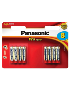 Baterii Panasonic LR03XEG, AAA, 8buc.