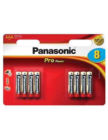 Baterii Panasonic LR03XEG, AAA, 8buc.