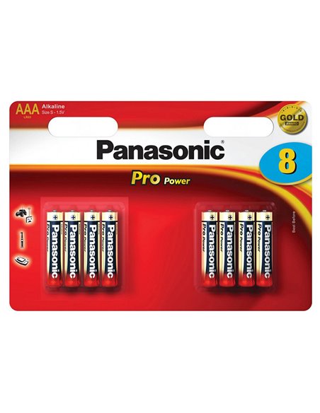Baterii Panasonic LR03XEG, AAA, 8buc.