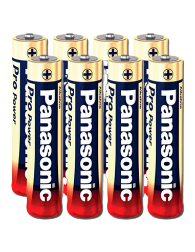 Батарейки Panasonic LR03XEG, AAA, 8шт.