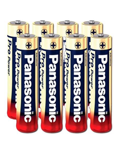 Батарейки Panasonic LR03XEG, AAA, 8шт.