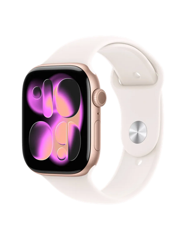 Ceas inteligent Apple Watch Series 11, 46mm, Light Blush