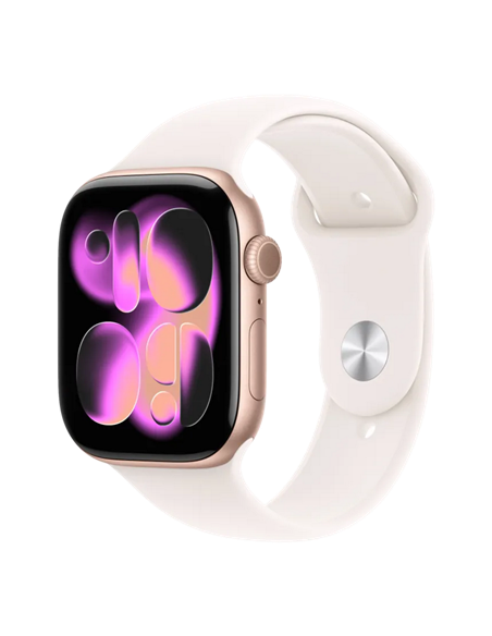 Ceas inteligent Apple Watch Series 11, 46mm, Light Blush