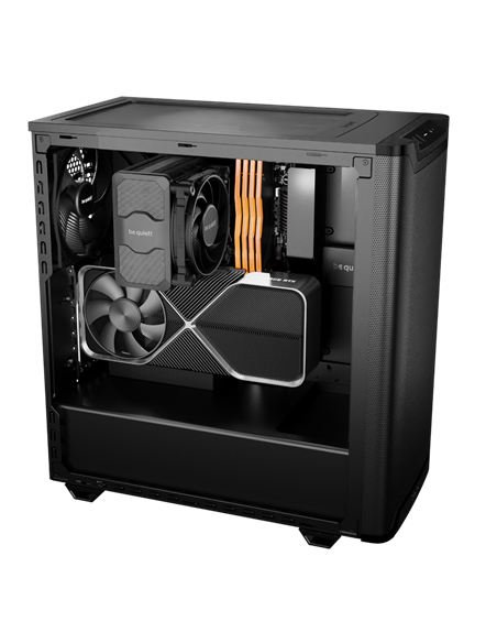 Компьютерный корпус be quiet! Pure Base 501 Airflow, Midi-Tower, Без блока питания, Чёрный