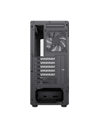 Carcasă PC Gamemax Vista COC AB, Midi-Tower, Fără PSU, Negru