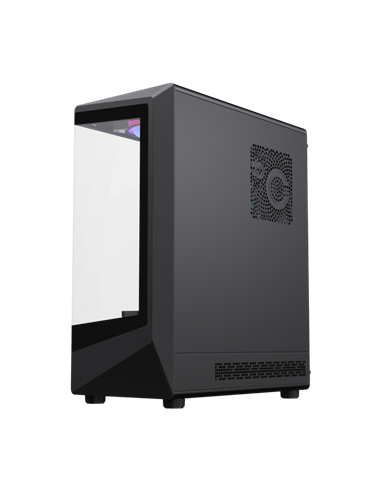 Компьютерный корпус Gamemax Vista COC AB, Midi-Tower, Без блока питания, Чёрный