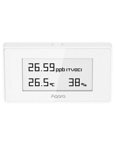Smart senzor de temperatura și umiditate AQARA TVOC Air Quality Monitor, Alb
