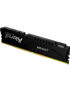 Оперативная память Kingston FURY Beast, DDR5 SDRAM, 5200 МГц, 16Гб, KF552C40BB-16