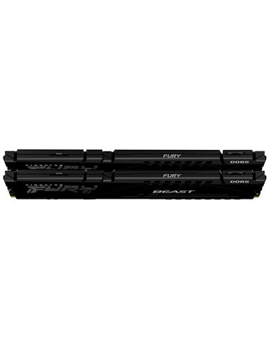 Оперативная память Kingston FURY Beast, DDR5 SDRAM, 5200 МГц, 16Гб, KF552C40BB-16