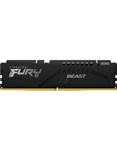 Оперативная память Kingston FURY Beast, DDR5 SDRAM, 5200 МГц, 16Гб, KF552C40BB-16