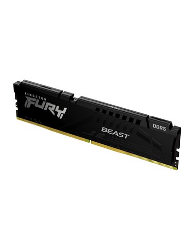 Оперативная память Kingston FURY Beast, DDR5 SDRAM, 5200 МГц, 16Гб, KF552C40BB-16