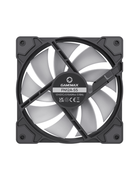 Вентилятор для ПК Gamemax FN12A-S5, 120 мм