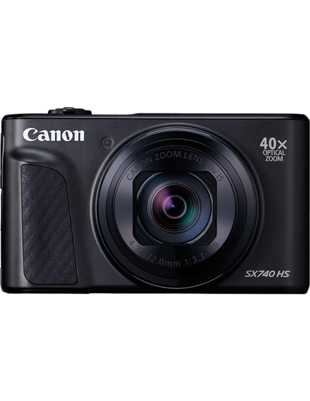 Компактный фотоаппарат Canon PowerShot SX740 HS Lite Edition Travel Kit, Черный