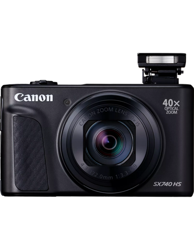 Компактный фотоаппарат Canon PowerShot SX740 HS Lite Edition Travel Kit, Черный