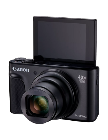 Компактный фотоаппарат Canon PowerShot SX740 HS Lite Edition Travel Kit, Черный