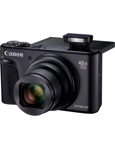 Компактный фотоаппарат Canon PowerShot SX740 HS Lite Edition Travel Kit, Черный
