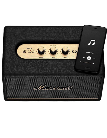 Bluetooth-динамик Marshall Acton III, Чёрный Bluetooth-динамик Marshall Acton III, Чёрный