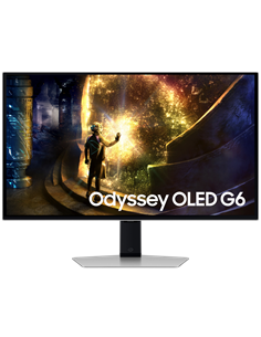 27" Игровой монитор Samsung S27DG612, OLED 2560x1440 WQHD, Серебристый | Черный