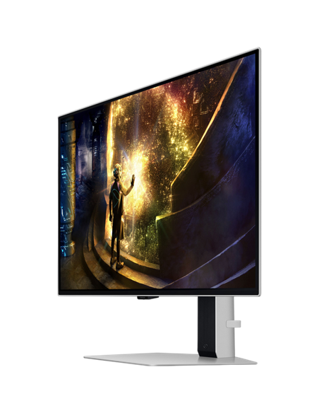 27" Игровой монитор Samsung S27DG612, OLED 2560x1440 WQHD, Серебристый | Черный