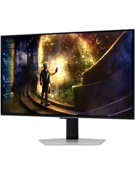 27" Игровой монитор Samsung S27DG612, OLED 2560x1440 WQHD, Серебристый | Черный