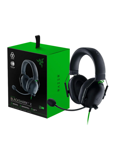 Căști gaming RAZER BlackShark V2 X, Cu fir, Negru