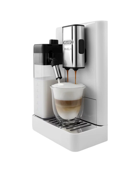 Aparat de cafea DeLonghi EXAM 440.55 W, Arctic White