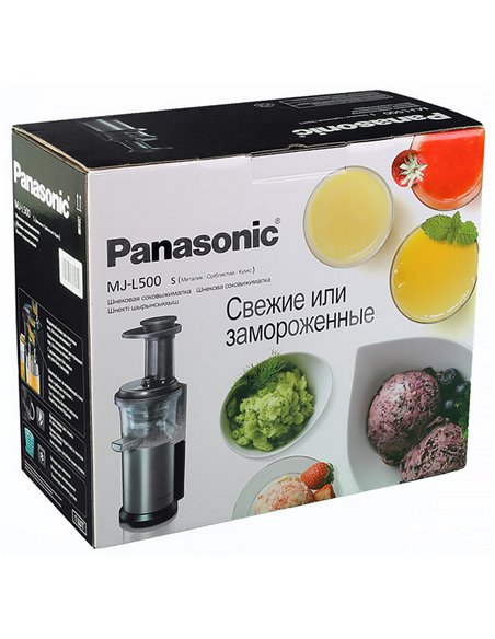 Соковыжималка Panasonic MJ-L500STQ, Чёрный