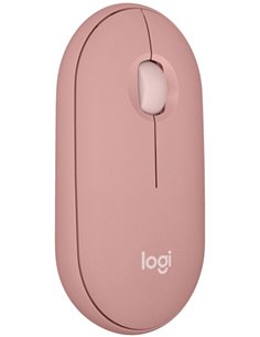 Mouse Wireless Logitech Pebble Mouse 2 M350s, Tonal Rose 2