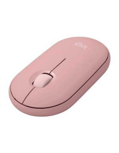 Mouse Wireless Logitech Pebble Mouse 2 M350s, Tonal Rose