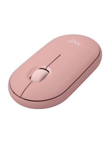 Mouse Wireless Logitech Pebble Mouse 2 M350s, Tonal Rose