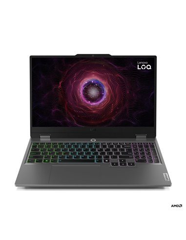 Laptop 15.6” Lenovo LOQ 15ARP9/ AMD Ryzen 7 7435HS/ 24GB/ 512GB SSD/ RTX 4050/ Luna Grey