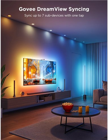 Banda LED pentru TV Govee TV Backlight 3 Lite Kit t (55”-65” + Light Bars 40”-70”)