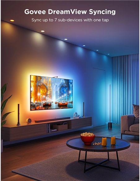 Banda LED pentru TV Govee TV Backlight 3 Lite Kit t (55”-65” + Light Bars 40”-70”) Banda LED pentru TV Govee TV Backlight 3 Lite Kit t (55”-65” + Light Bars 40”-70”)