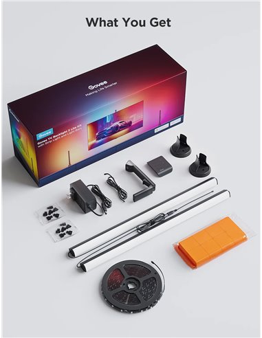 Banda LED pentru TV Govee TV Backlight 3 Lite Kit t (55”-65” + Light Bars 40”-70”)