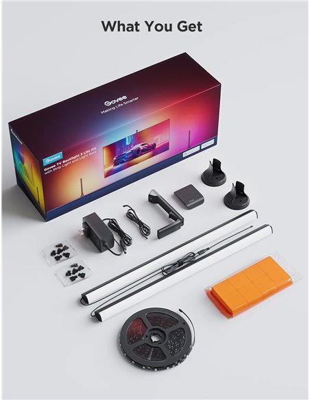 Banda LED pentru TV Govee TV Backlight 3 Lite Kit t (55”-65” + Light Bars 40”-70”) Banda LED pentru TV Govee TV Backlight 3 Lite Kit t (55”-65” + Light Bars 40”-70”)