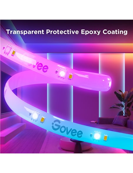 Banda LED GOVEE RGBIC S LED / 10m / Multicolor / Wi-Fi / Bluetooth