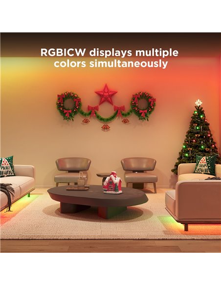 Banda LED GOVEE RGBIC S LED / 10m / Multicolor / Wi-Fi / Bluetooth