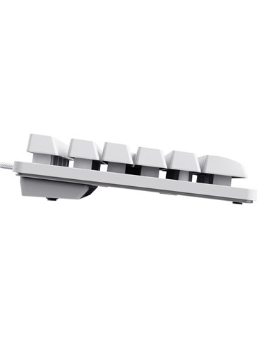 Tastatura Gaming Trust GXT 833W Thado TKL, USB, White