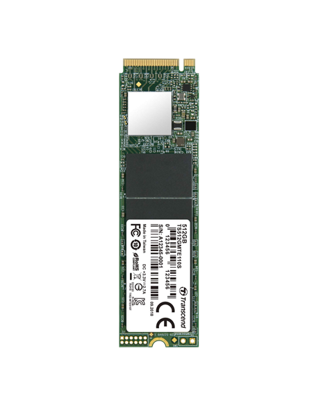 Накопитель SSD Transcend 110S, 512Гб, TS512GMTE110S
