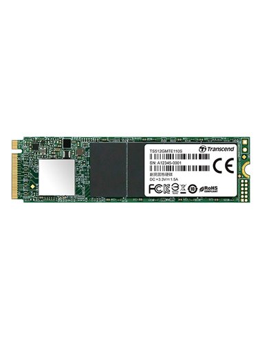 Накопитель SSD Transcend 110S, 512Гб, TS512GMTE110S