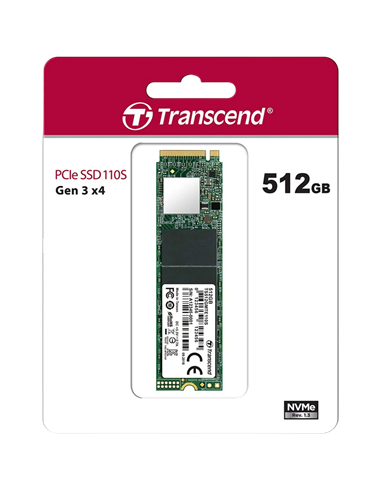 Накопитель SSD Transcend 110S, 512Гб, TS512GMTE110S