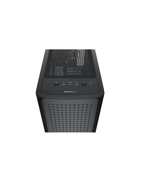 Carcasa DEEPCOOL CK560 / w/oPSU / Side-Window / 4x120mm / ATX / Black Carcasa DEEPCOOL CK560 / w/oPSU / Side-Window / 4x120mm / ATX / Black