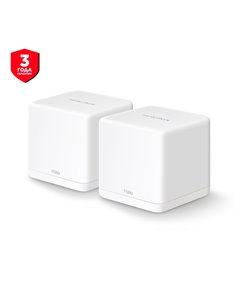 Mesh Wi-Fi система MERCUSYS Halo H30G (2-pack) / AC1300 Dual Band / 2 x Gigabit LAN Port