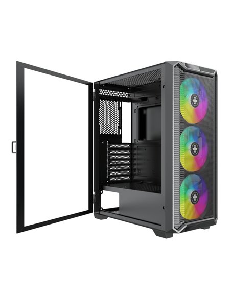 Carcasa XILENCE XILENT BLADE II | X613.ARGB/ no PSU/ Side panel/ ATX/ Black