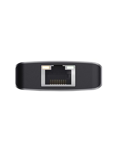 Многопортовый Адаптер Trust Dalyx/ USB-C/ 2xUSB-A/ 2xUSB-C/ HDMI/ RJ45/ SD