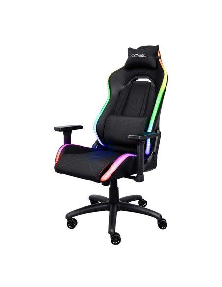 Игровое кресло Trust GXT 719 Ruya / 150kg / up to 195cm / Black RGB