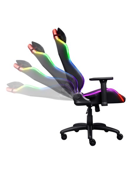 Fotoliu Gaming Trust GXT 719 Ruya / 150kg / up to 195cm / Black RGB