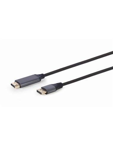 Кабель DP-HDMI Cablexpert CC-DP-HDMI-4K-6, 1.8m
