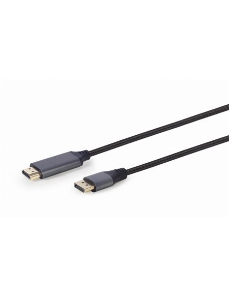 Кабель DP-HDMI Cablexpert CC-DP-HDMI-4K-6, 1.8m